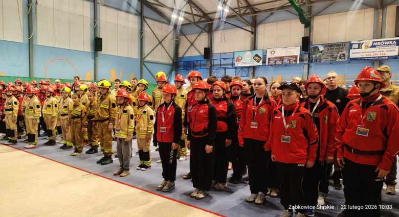Pierwsze Halowe Zawody Młodzieżowych Drużyn Pożarniczych