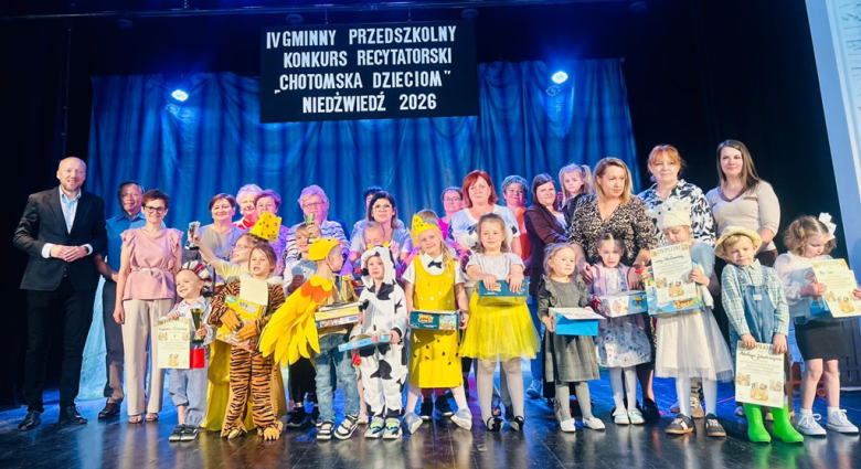 Przedszkolny konkurs recytatorski w Ziębicach - „Chotomska Dzieciom – Niedźwiedź 2026”