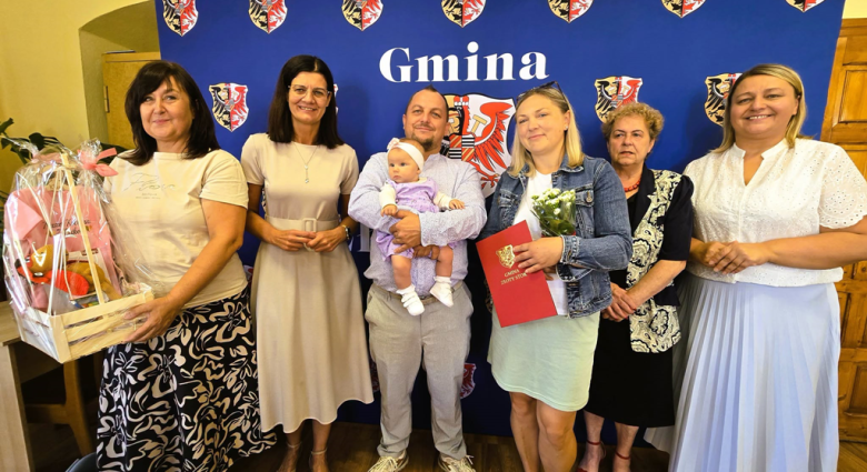 W Urzędzie Miejskim powitano najmłodszych mieszkańców gminy Złoty Stok