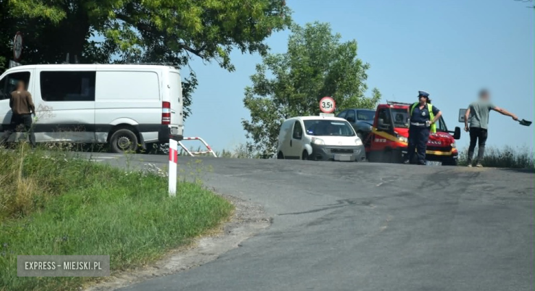 Zderzenie dwóch pojazdów na ul. Cukrowniczej