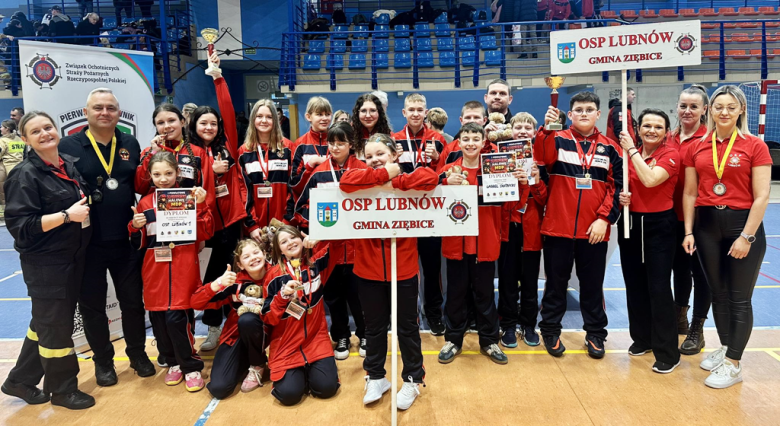 Pierwsze Halowe Zawody Młodzieżowych Drużyn Pożarniczych