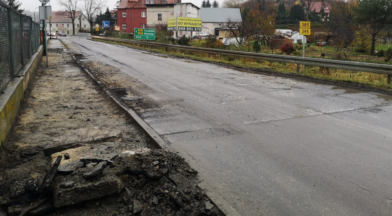 Remont ul. Przemysłowej w Ziębicach