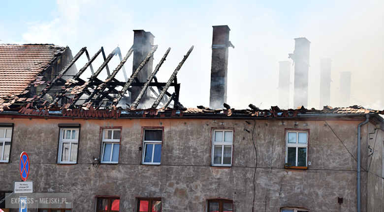 	Pożar budynku wielorodzinnego przy ul. Złotostockiej w Kamieńcu Ząbkowickim