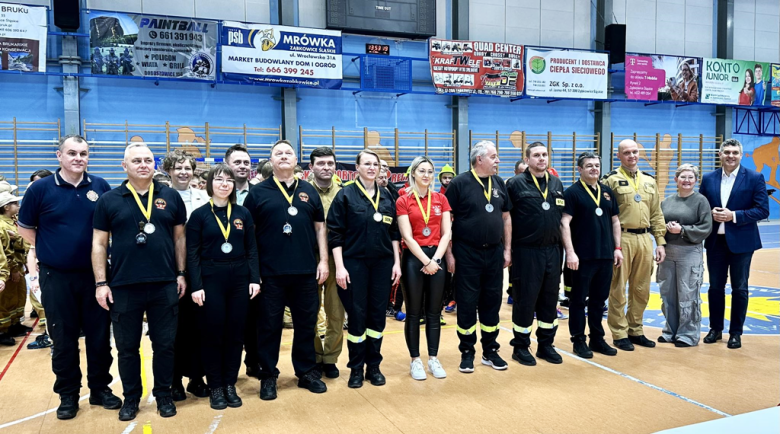 Pierwsze Halowe Zawody Młodzieżowych Drużyn Pożarniczych