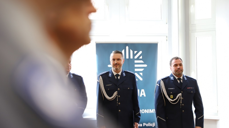 Nadkomisarz Tomasz Grzesiak został nowym komendantem Komendy Powiatowej Policji w Ząbkowicach Śląski