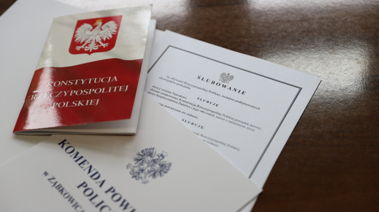 Trzech nowych policjantów złożyło ślubowanie