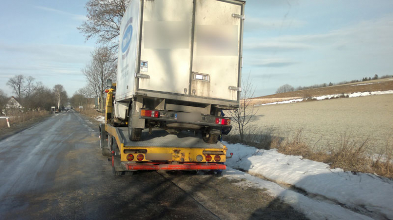 Wypadek na drodze Ziębice - Służejów