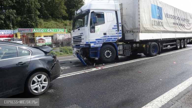 Wypadek na krajowej ósemce