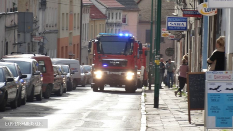 Straż pożarna na ul. Dolnośląskiej