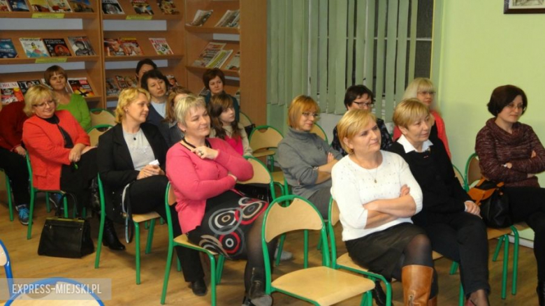 Spotkanie z Olga Rudnicką w ząbkowickiej bibliotece