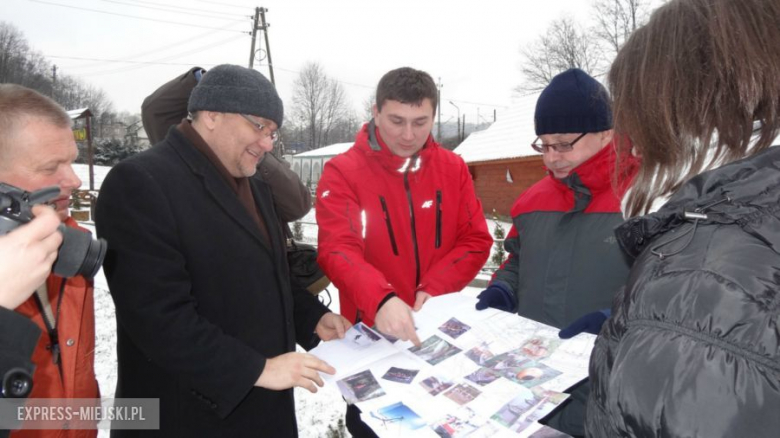 Goście wspólnie odwiedzili także przystań Ski-Raft, gdzie Mariusz Dubiel zaprezentował plan rozwoju firmy na kolejne lata