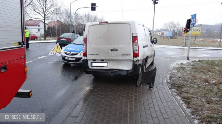 Fiat punto zderzył się z citroenem