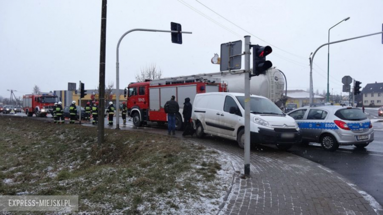 Fiat punto zderzył się z citroenem