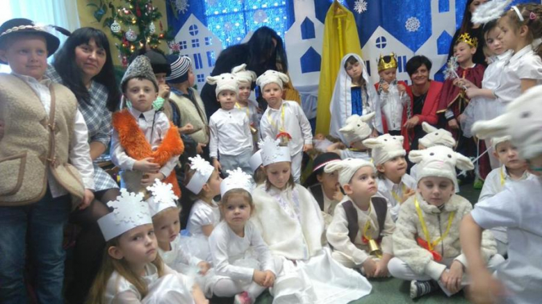 Wigilia w przedszkolu „Zielona Dolina” w Mąkolnie
