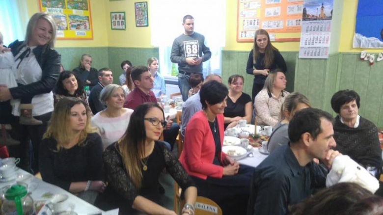 Wigilia w przedszkolu „Zielona Dolina” w Mąkolnie