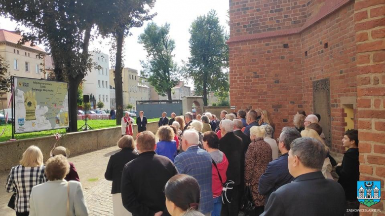 Otwarcie stacji Międzynarodowego Szlaku Świętego Wojciecha w Ząbkowicach Śląskich