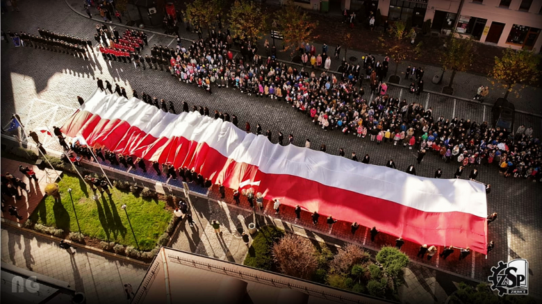 Hymn dla Niepodległej w Ziębicach