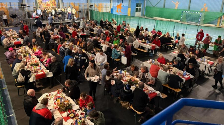 Wigilia dla osób samotnych i potrzebujących w Ząbkowicach Śląskich