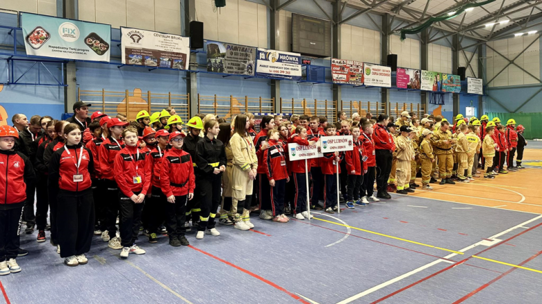 Pierwsze Halowe Zawody Młodzieżowych Drużyn Pożarniczych