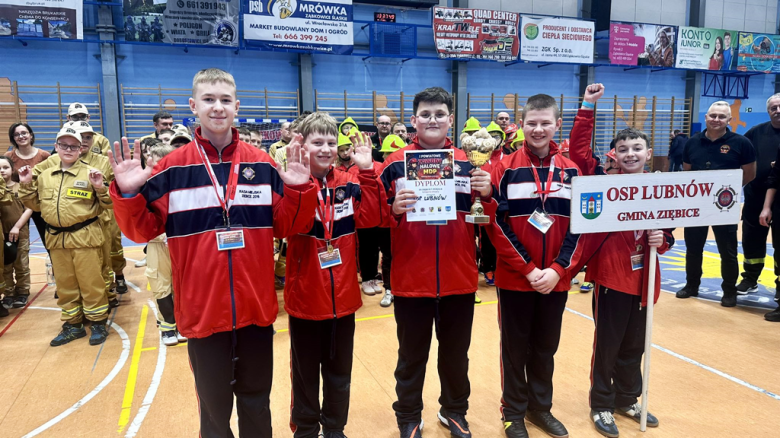 Pierwsze Halowe Zawody Młodzieżowych Drużyn Pożarniczych