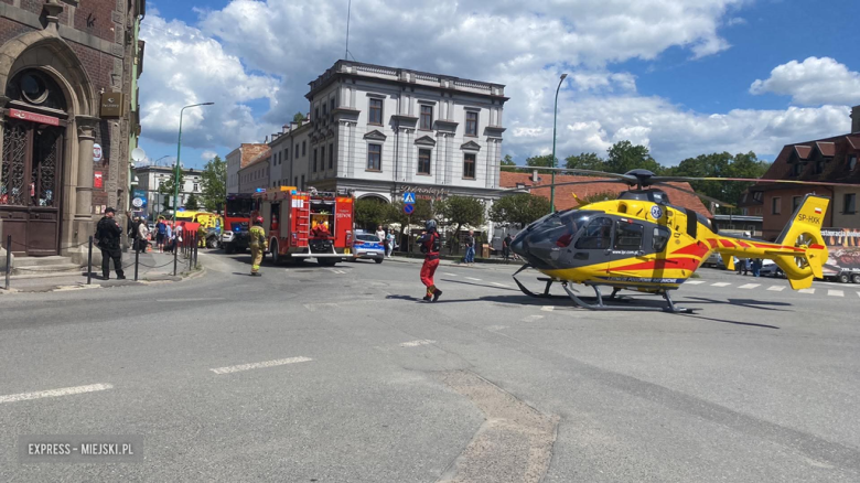 Tragiczny wypadek w Ząbkowicach Śląskich: Fiat uderzył w budynek, zginęła 73-letnia kobieta