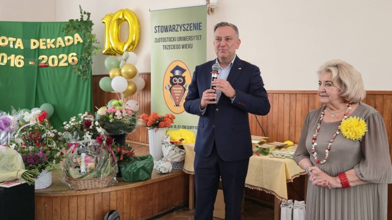 Jubileusz 10-lecia Złotostockiego Uniwersytetu Trzeciego Wieku 