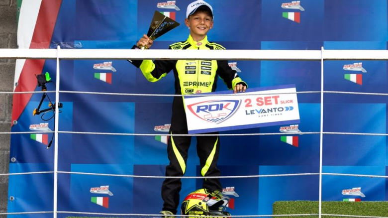 Młody Pelikan wywalczył podium w upalny weekend na Franciacorcie