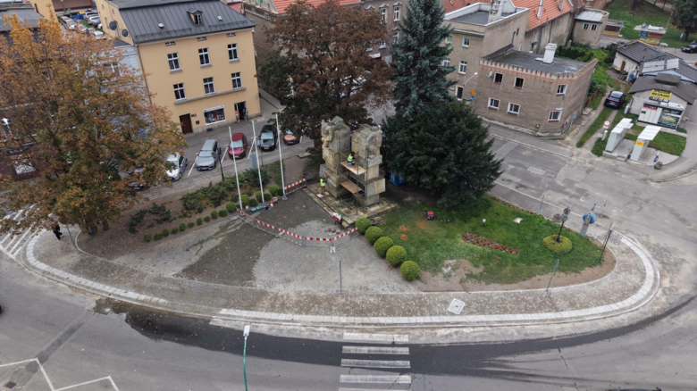 Remont chodnika przy Placu Jana Pawła II zakończony