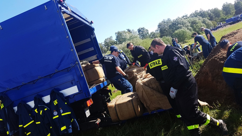 Strażacy-ochotnicy z gminy Stoszowice szkolili się w Berlinie