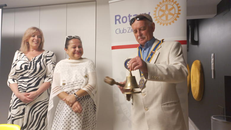 2 lipca odbyła się uroczystość przekazania władzy w ziębickim kole Rotary Club Ziębice