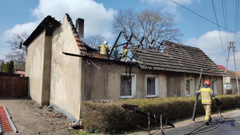 	Pożar budynku mieszkalnego w Dębowcu