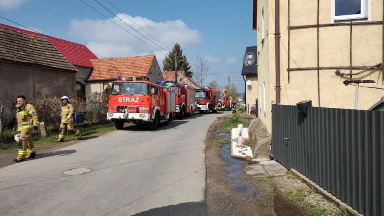 	Pożar budynku mieszkalnego w Dębowcu