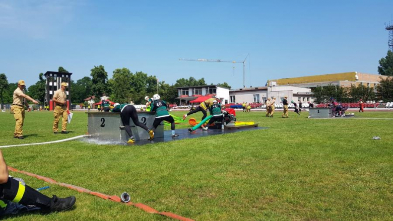 Strażacy z Ząbkowic Śląskich na Międzynarodowych Mistrzostwach Polski w Sporcie Pożarniczym