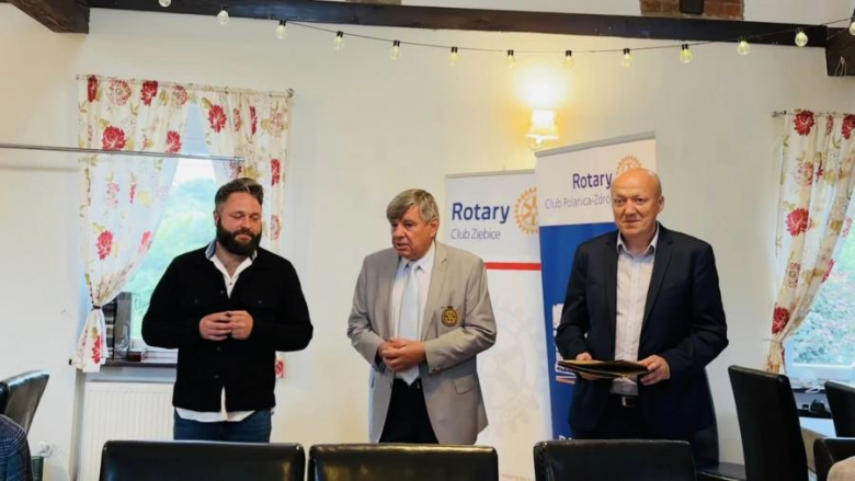 Przekazanie władzy w Rotary Club Ziębice