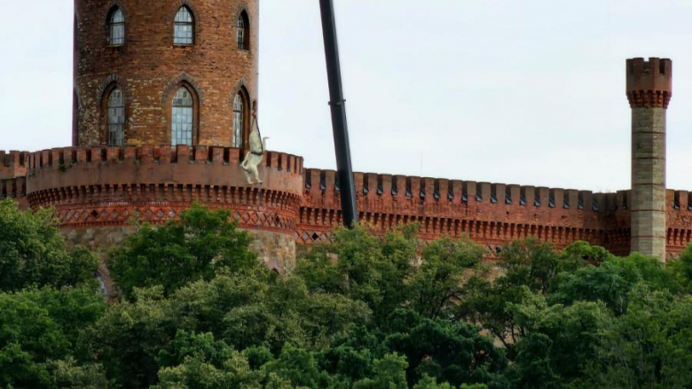 Kolejne elementy Pałacu Marianny Orańskiej wróciły na swoje historyczne miejsce