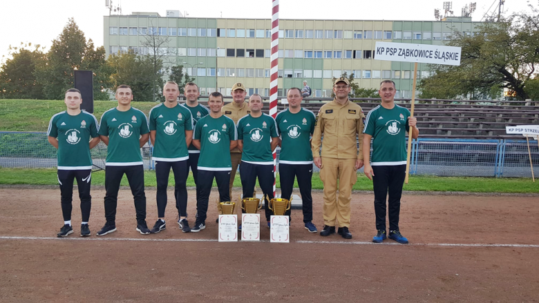 Strażacy-zawodowcy z Ząbkowic Śląskich Mistrzami Województwa w Sporcie Pożarniczym