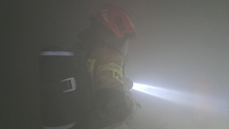 	Pożar w zakładzie produkcyjnym w Dębowcu