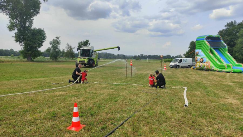 Piknik rodzinny połączony ze ślubowaniem młodych druhów w Dzbanowie