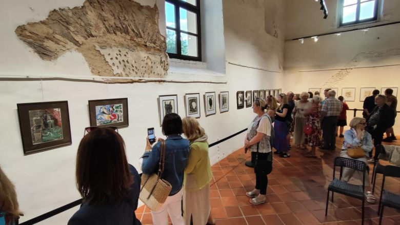 Otwarcie wystawy prac Picassa w Galerii Sztuki przy Cerkwi