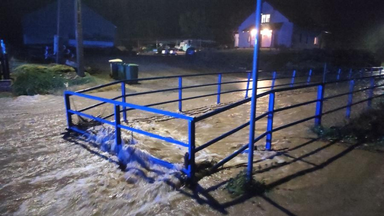 Zalane posesje oraz kilka domów. Kilkadziesiąt interwencji strażaków w ciągu kilku godzin