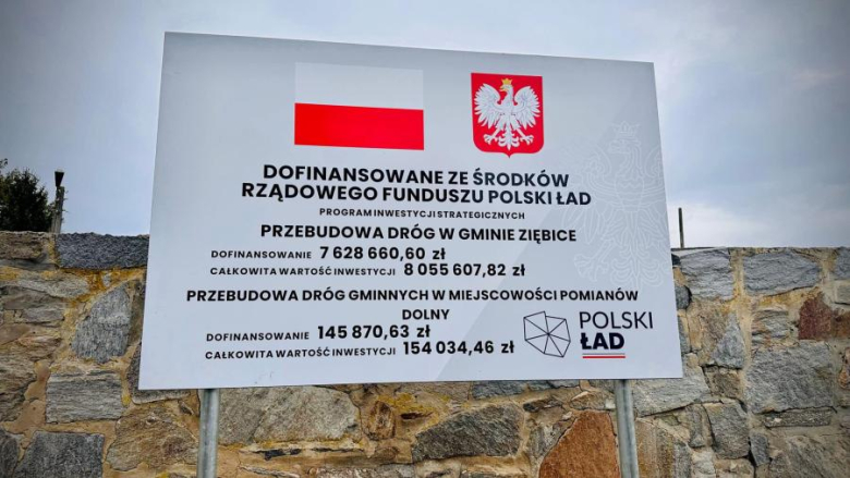 Droga w Pomianowie Dolnym oddana do użytku