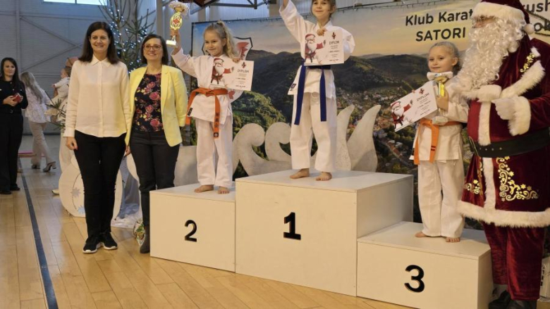 Turniej Mikołajkowy Satori Klub Karate Kyokushin w Złotym Stoku