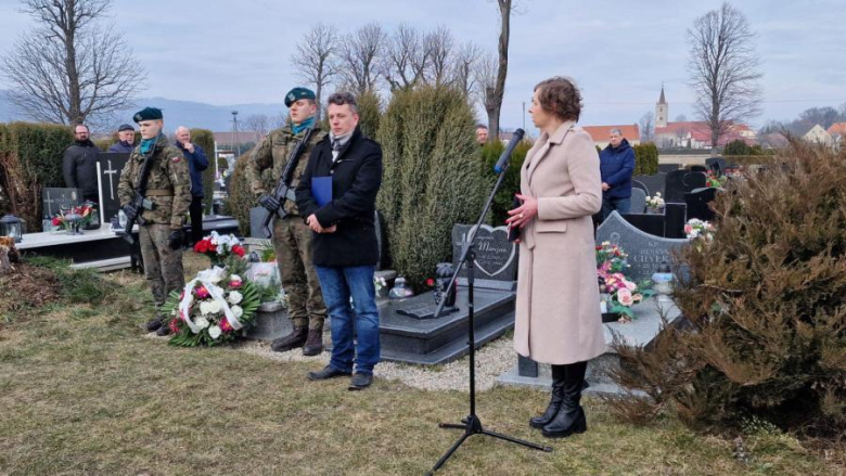 Uroczystość upamiętnienia Czesława Marcjana w Budzowie