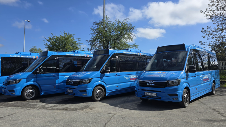 Tabor wspólnej komunikacji autobusowej gminy Złoty Stok i Kamieniec Ząbkowicki powiększył się o 5 pojazdów