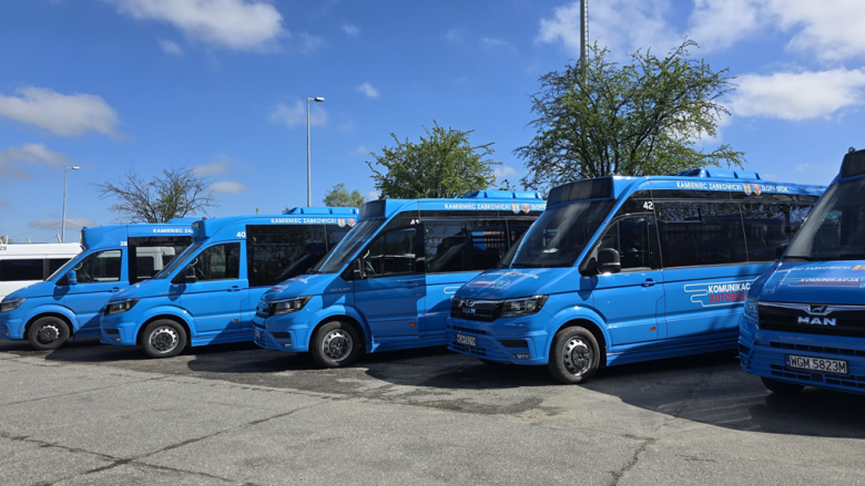 Tabor wspólnej komunikacji autobusowej gminy Złoty Stok i Kamieniec Ząbkowicki powiększył się o 5 pojazdów