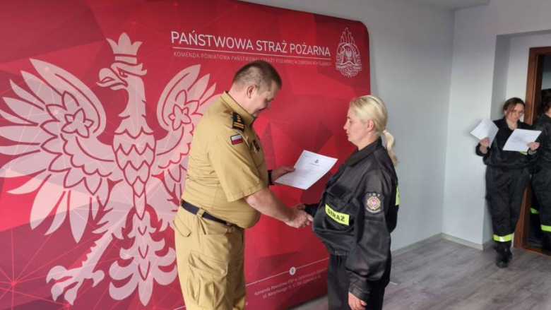 Nowi strażacy-ratownicy w jednostkach ochotniczych straży pożarnych