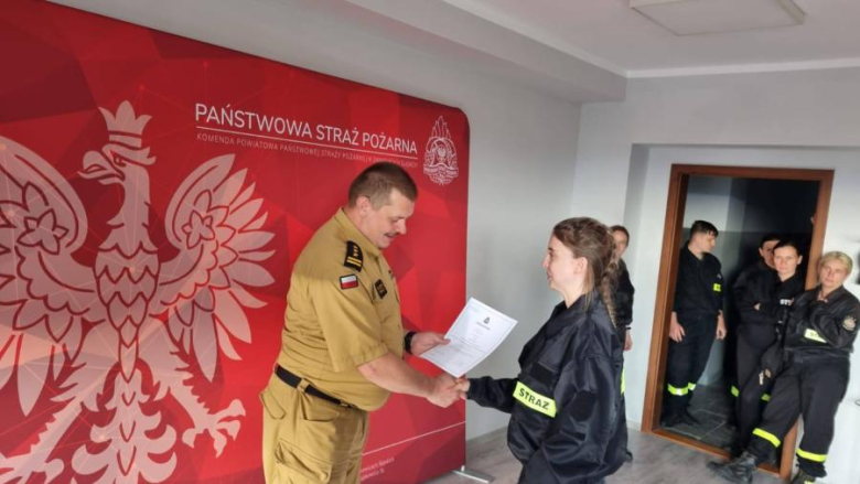 Nowi strażacy-ratownicy w jednostkach ochotniczych straży pożarnych