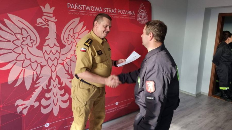 Nowi strażacy-ratownicy w jednostkach ochotniczych straży pożarnych