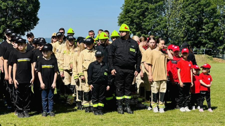 Dziecięce i młodzieżowe drużyny pożarnicze rywalizowały w zawodach sportowo-pożarniczych