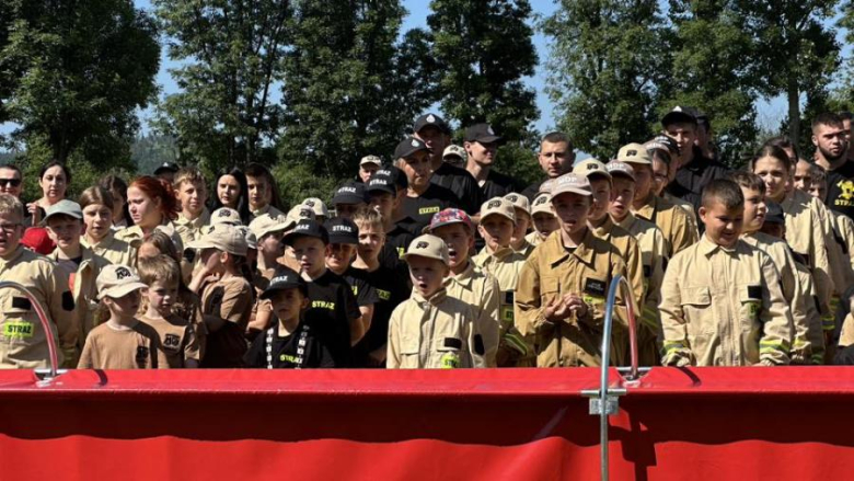 Dziecięce i młodzieżowe drużyny pożarnicze rywalizowały w zawodach sportowo-pożarniczych